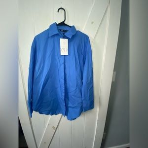ZARA Button Down Shirt NWT